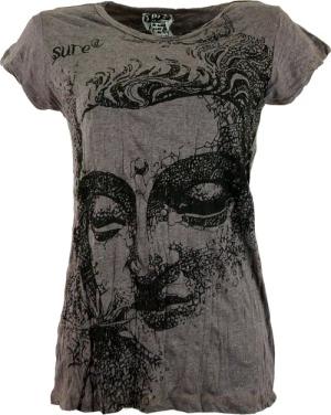 Guru-Shop T-Shirt Sure T-Shirt Buddha -