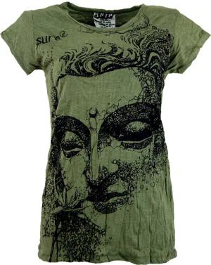 Guru-Shop T-Shirt Sure T-Shirt Buddha -