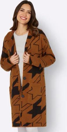 Sieh an! Strickjacke Strickmantel