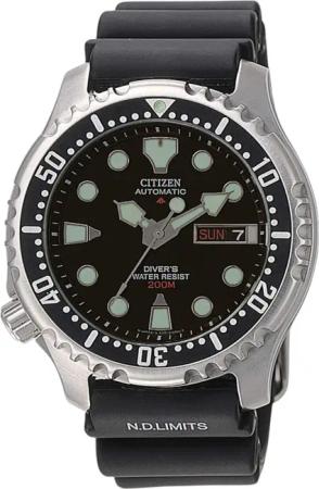 Citizen Automatikuhr, Herren-Armbanduhr Promaster Marine Analog