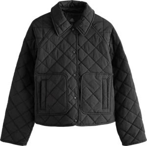 Next Steppjacke Kurze Steppjacke mit Kragen
