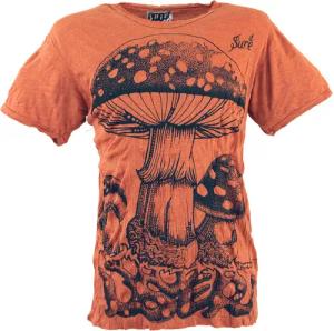 Guru-Shop T-Shirt Sure Herren T-Shirt Fliegenpilz