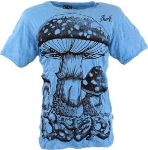 Guru-Shop T-Shirt Sure Herren T-Shirt Fliegenpilz