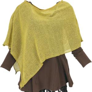 Guru-Shop Langjacke Goa Poncho, Sommerponcho, Festival