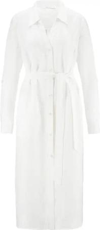 Hessnatur A-Linien-Kleid Midi Relaxed aus reinem