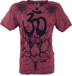 Guru-Shop T-Shirt Sure Herren T-Shirt Lotus