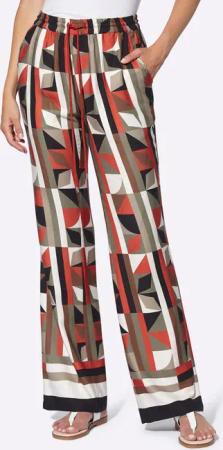 heine Jerseyhose Druckhose Innenbeinlänge ca. 77