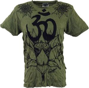 Guru-Shop T-Shirt Sure Herren T-Shirt Lotus