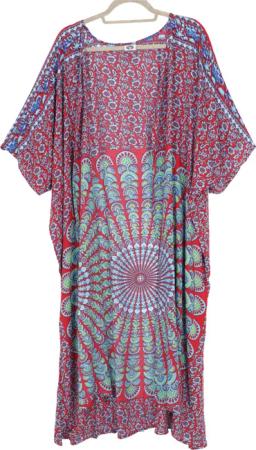 Guru-Shop Kimono Leichter Sommer Kimono, Umhang,