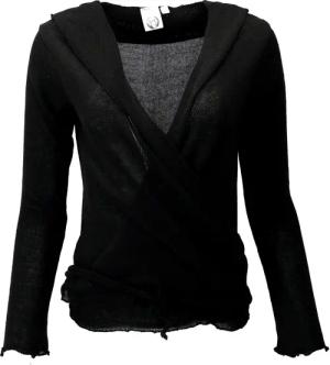 Guru-Shop Longsleeve Wickelshirt, Baumwollstrick Pullover,.. alternative