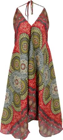 Guru-Shop Midikleid Boho Sommerkleid, Magic Dress,