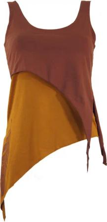 Guru-Shop T-Shirt Festival Elfen Top aus