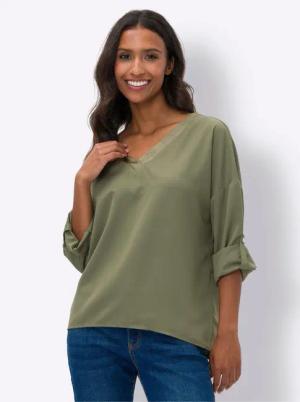 heine Klassische Bluse Schlupfbluse