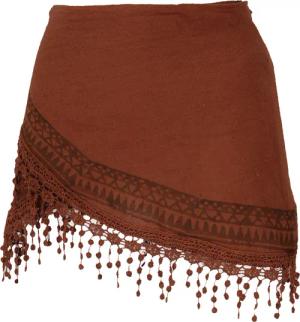 Guru-Shop Minirock Extravaganter Cacheur, superkurzer bedruckter..