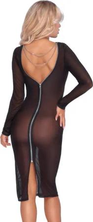 Cottelli Collection Minikleid Transparentes Kleid mit