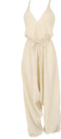Guru-Shop Relaxhose Boho Jumpsuit, rückenfreie Sommer