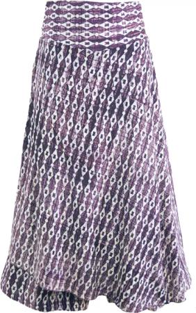 Guru-Shop Relaxhose Ethno Hosenrock, Boho Maxirock,