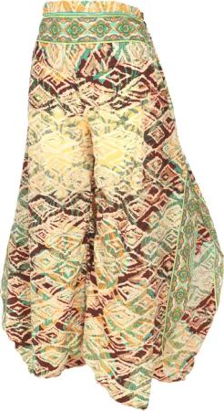 Guru-Shop Relaxhose Palazzohose, weite Boho Sommerhose