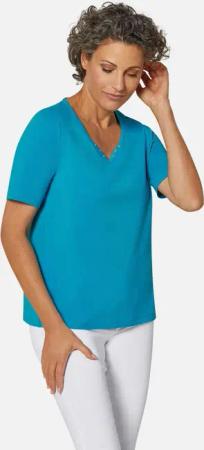 GOLDNER T-Shirt T-Shirt mit charmantem Ausschnitt