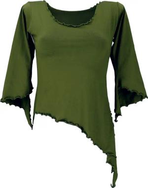 Guru-Shop Longsleeve Psytrance Elfen Shirt Goa