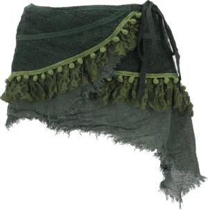 Guru-Shop Minirock Goa Cacheur mit Spitze,