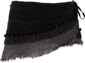 Guru-Shop Minirock Goa Cacheur mit Spitze,