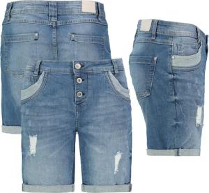 SUBLEVEL Bermudas Damen Jeans Shorts Bermuda