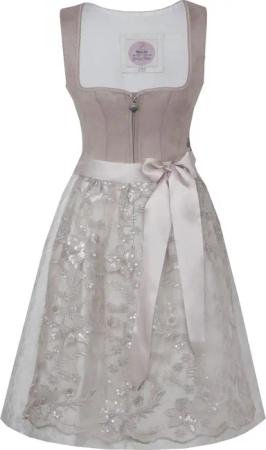 MarJo Dirndl 'Schongau' 921165, Taupe -