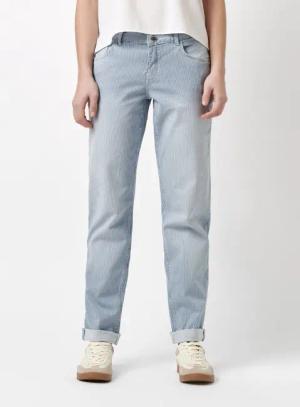 ROSNER Girlfriend-Jeans Masha_097 mit feinen Streifen
