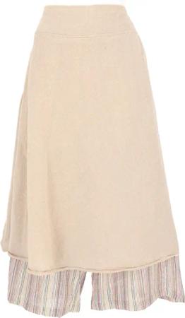 Guru-Shop Relaxhose Ethno Hosenrock, Boho Maxirock,