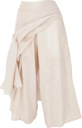 Guru-Shop Relaxhose Ethno Hosenrock, Boho Maxirock,