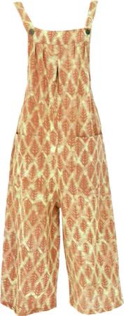 Guru-Shop Relaxhose Sommerliche Latzhose, Ethno Style