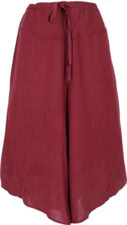 Guru-Shop Relaxhose Palazzohose, 7/8 Hosenrock, Boho