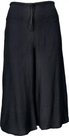 Guru-Shop Relaxhose Palazzohose, 7/8 Hosenrock, Boho