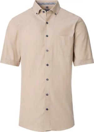 Redmond Kurzarmhemd uni Modern Fit