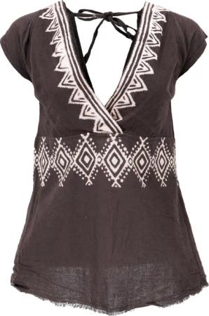 Guru-Shop T-Shirt Goa Top, Psytrance, bedrucktes