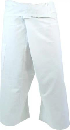 Guru-Shop Relaxhose Thai Fischerhose aus Baumwolle,
