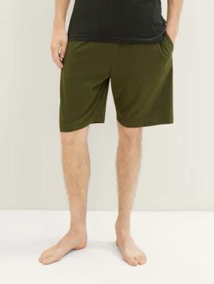 TOM TAILOR Pyjamashorts Pyjama-Shorts aus Jersey-Material