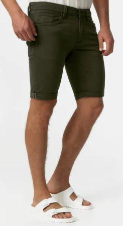 Indicode Jeansshorts Villeurbanne aus elastischer Bauwoll-Qualität