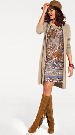 heine Strickjacke Long-Strickjacke