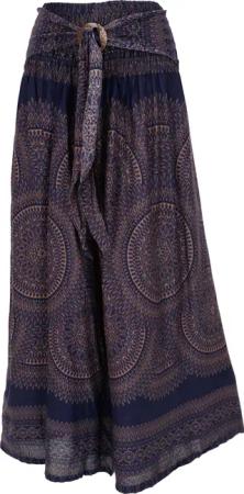 Guru-Shop Relaxhose Palazzohose, Hosenrock, Schlaghose, Sommerhose,..