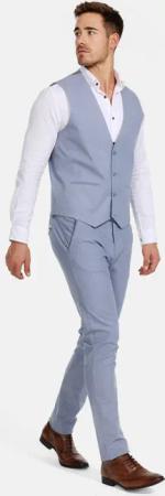Jeff Anzugweste Nikolaj edles Design mit