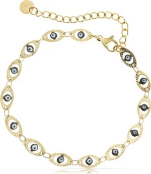 Made by Nami Edelstahlarmband Gold mit