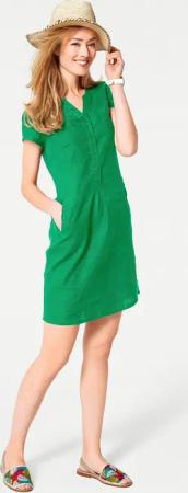 heine Etuikleid Leinenkleid