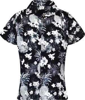 King Kameha Hawaiihemd Pineapple Flowers Funky