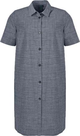 Elkline Sommerkleid Loose Kurzarm Hemdblusenkleid Einschubtaschen