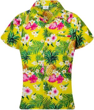 King Kameha Hawaiihemd Pineapple Flowers Funky