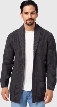 Indicode Strickjacke Anaheim mit 2 aufgesetzten