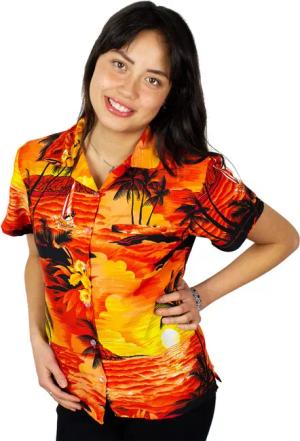 King Kameha Hawaiihemd Surf Funky Hawaiibluse