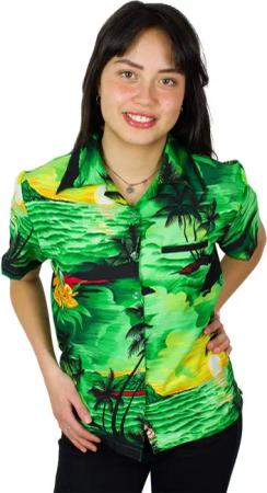 King Kameha Hawaiihemd Surf Funky Hawaiibluse